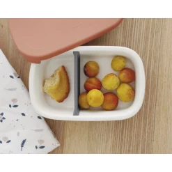 Coffrets*Béaba Lunch Box en céramique de Mineral/Terracotta