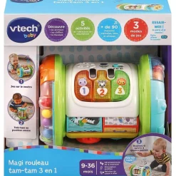 Jeux De Formes*Vtech Magi rouleau tam-tam 3-en-1 de