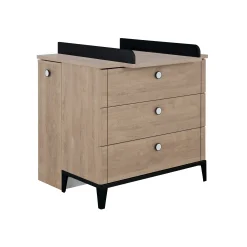 Plans À Langer|Plans*Galipette Marcel plan à langer de Chêne blond/Noir