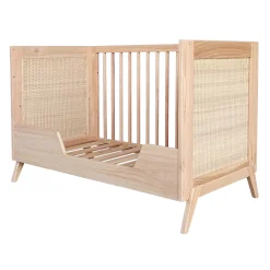 Lits 60X120 Évolutifs*Théo Marelia Lit évolutif 60 x 120 cm de Bois Naturel