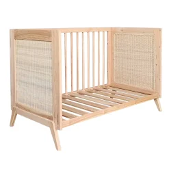 Lits 60X120 Évolutifs*Théo Marelia Lit évolutif 60 x 120 cm de Bois Naturel