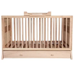 Lits 70X140 Évolutifs*Théo Marelia Lit évolutif 70 x 140 cm de Bois Naturel