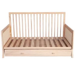 Lits 70X140 Évolutifs*Théo Marelia Lit évolutif 70 x 140 cm de Bois Naturel