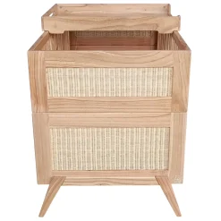 Lits 70X140 Évolutifs*Théo Marelia Lit évolutif 70 x 140 cm de Bois Naturel