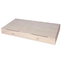 Tiroirs De Lit*Théo Marelia Tiroir lit 70 x 140 cm de Bois Naturel