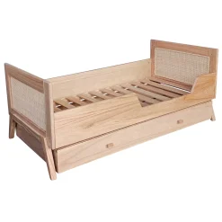 Tiroirs De Lit*Théo Marelia Tiroir lit 70 x 140 cm de Bois Naturel