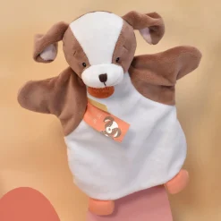 Peluches Marionnettes*Doudou et Compagnie Marionnette à main Chien 25 cm de