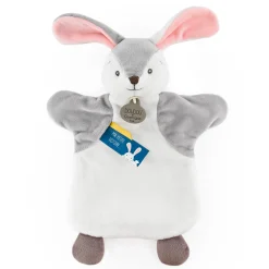Peluches Marionnettes*Doudou et Compagnie Marionnette à main Lapin 25 cm de