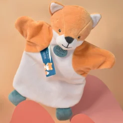 Peluches Marionnettes*Doudou et Compagnie Marionnette à main Renard 25 cm de