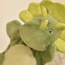 Peluches Marionnettes*Histoire d'ours Marionnette Dinosaure 24 cm de Vert