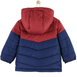 Vestes, Manteaux, Pilotes*Marèse Marsala club house doudoune de bleu et rouge