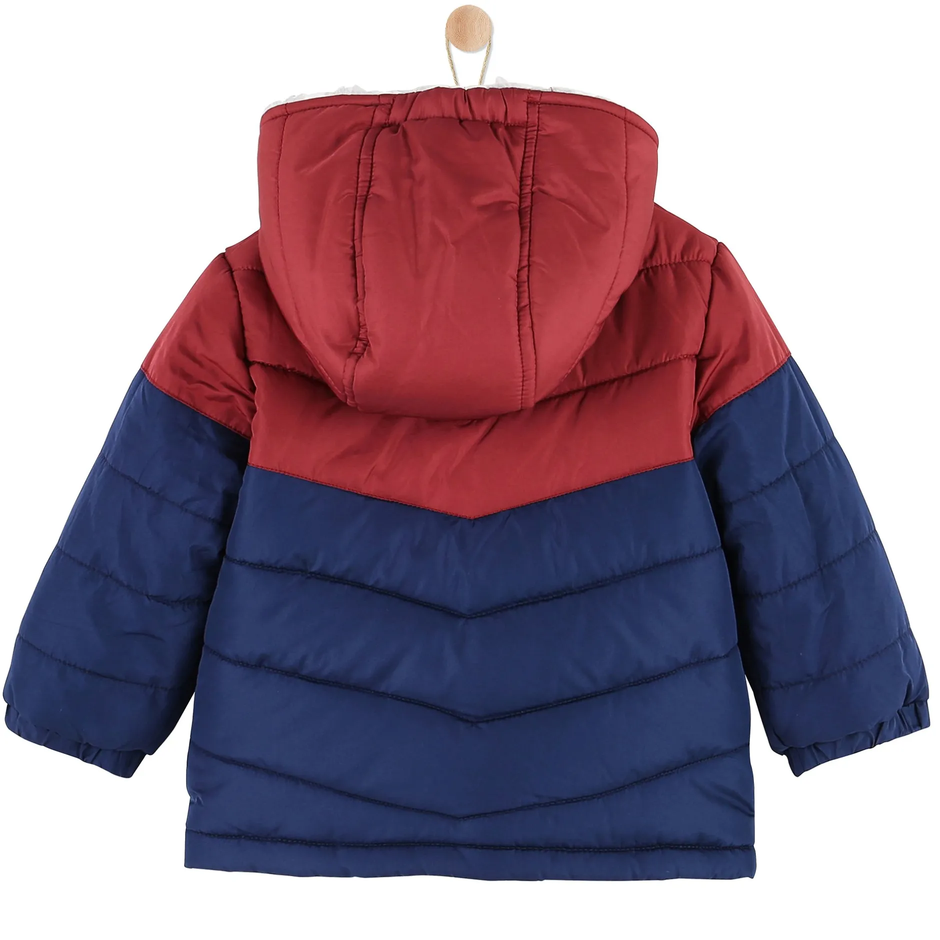 Vestes, Manteaux, Pilotes*Marèse Marsala club house doudoune de bleu et rouge