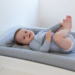 Matelas À Langer*Candide Mat'confort de Gris Chiné