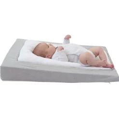 Matelas À Langer*Candide Matelas à langer douillet 2en1 de Gris Chiné