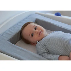 Matelas À Langer*Candide Matelas à langer douillet 2en1 de Gris Chiné