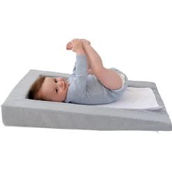 Matelas À Langer*Candide Matelas à langer douillet 2en1 de Gris Chiné