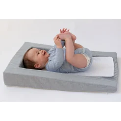 Matelas À Langer*Candide Matelas à langer douillet 2en1 de Gris Chiné