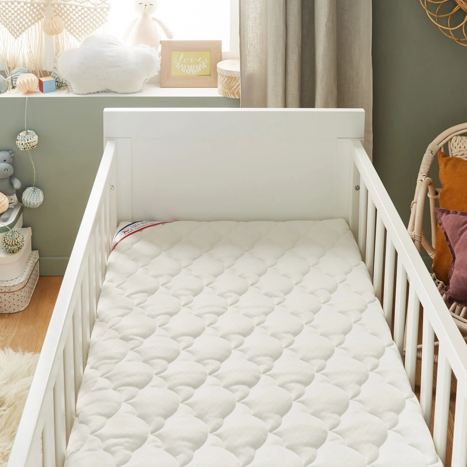 Matelas*P'tit lit Matelas Bébé Parfait 60 x 120 cm de