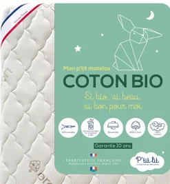 Matelas*P'tit lit Matelas coton bio de