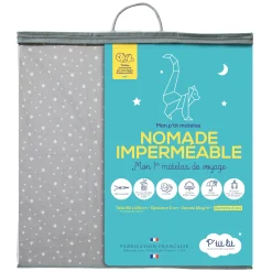 Matelas De Voyage|Tout Pour Vos Trajets*P'tit lit Matelas de voyage imprimé 60 x 120 cm de Etoile