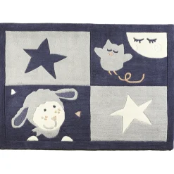 Tapis*Sauthon Baby's Sweet Home Merlin tapis de chambre 130x90 de Bleu