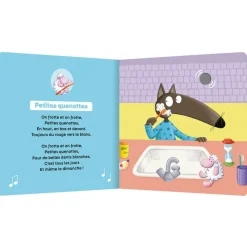 Livres*AUZOU Mes Comptines pour bien grandir avec P'tit Loup de