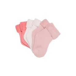 Chaussettes, Chaussons|Chaussettes, Collants, Chaussons*P'tit bisou Mes Essentiels Lot 3 Chaussettes de Rose Pearly
