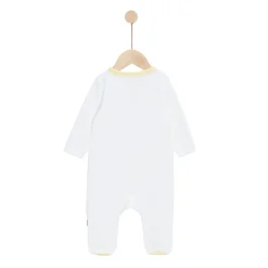 Vêtements Naissance|Pyjamas*P'tit bisou Mes Essentiels Lot 2 Pyjamas de Blanc Pure