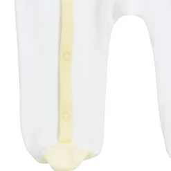 Vêtements Naissance|Pyjamas*P'tit bisou Mes Essentiels Lot 2 Pyjamas de Blanc Pure