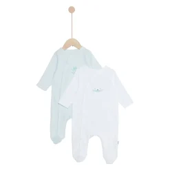 Vêtements Naissance|Pyjamas*P'tit bisou Mes Essentiels Lot 2 Pyjamas de Pure