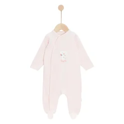 Vêtements Naissance|Pyjamas*P'tit bisou Mes Essentiels Pyjama de Rose Pearly