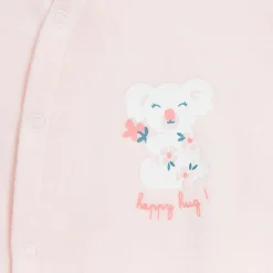 Vêtements Naissance|Pyjamas*P'tit bisou Mes Essentiels Pyjama de Rose Pearly