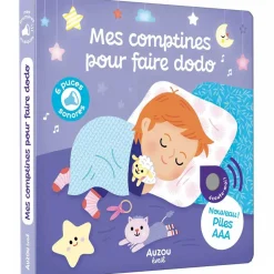 Livres*AUZOU Mes premiers sonores - Mes comptines pour faire dodo de