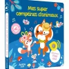 Livres*AUZOU Mes premiers sonores - Mes super comptines d'animaux de