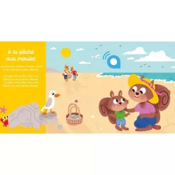 Livres*AUZOU Mes première Sonores - Mes Comptines qui font Plouf de