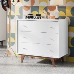 Commodes*Vox Mid Commode de Blanc/Noix