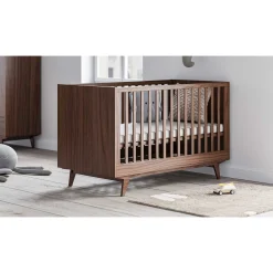 Lits 70X140 Évolutifs*Vox Mid2 Lit évolutif 70 x 140 cm de Bois Walnut