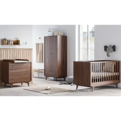 Lits 70X140 Évolutifs*Vox Mid2 Lit évolutif de Noix