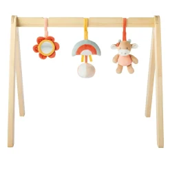 Arches*Nattou Mila, Zoé & Lana Arche en Bois avec Jouets de Corail