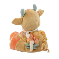 Jouets D'Activités*Nattou Mila, Zoé & Lana Doudou d'Activités Vache Mila de Beige