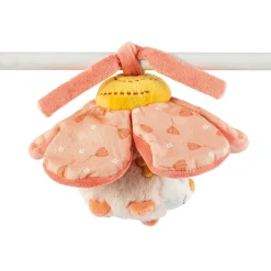 Peluches Musicales*Nattou Mila, Zoé & Lana Peluche Vibrante Fleur de Corail