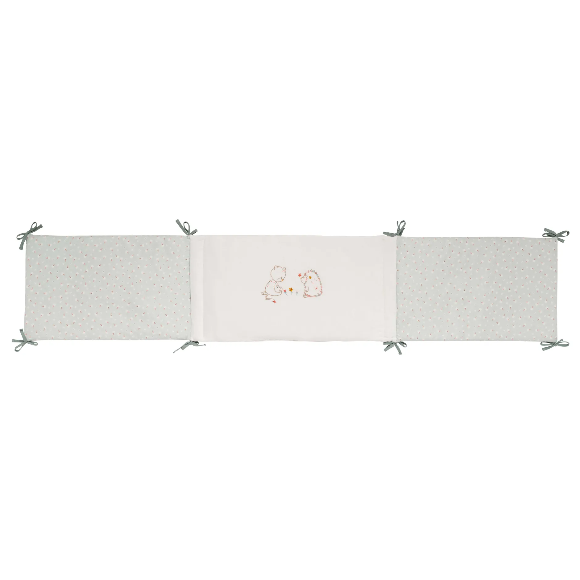 Tours De Lit*Nattou Mila, Zoé & Lana Tour de Lit de Vert Sauge