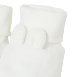 Bonnets, Moufles, Chaussons|Vêtements Naissance*Marèse Milk Caramel Chaussons de Milky Écru