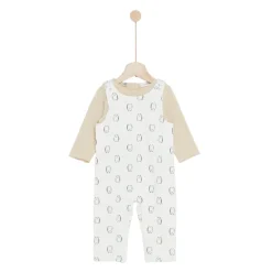 Gilets, Pulls, Cardigans|Combinaisons, Salopettes*Marèse Milk Caramel Ensemble de Ours Écru