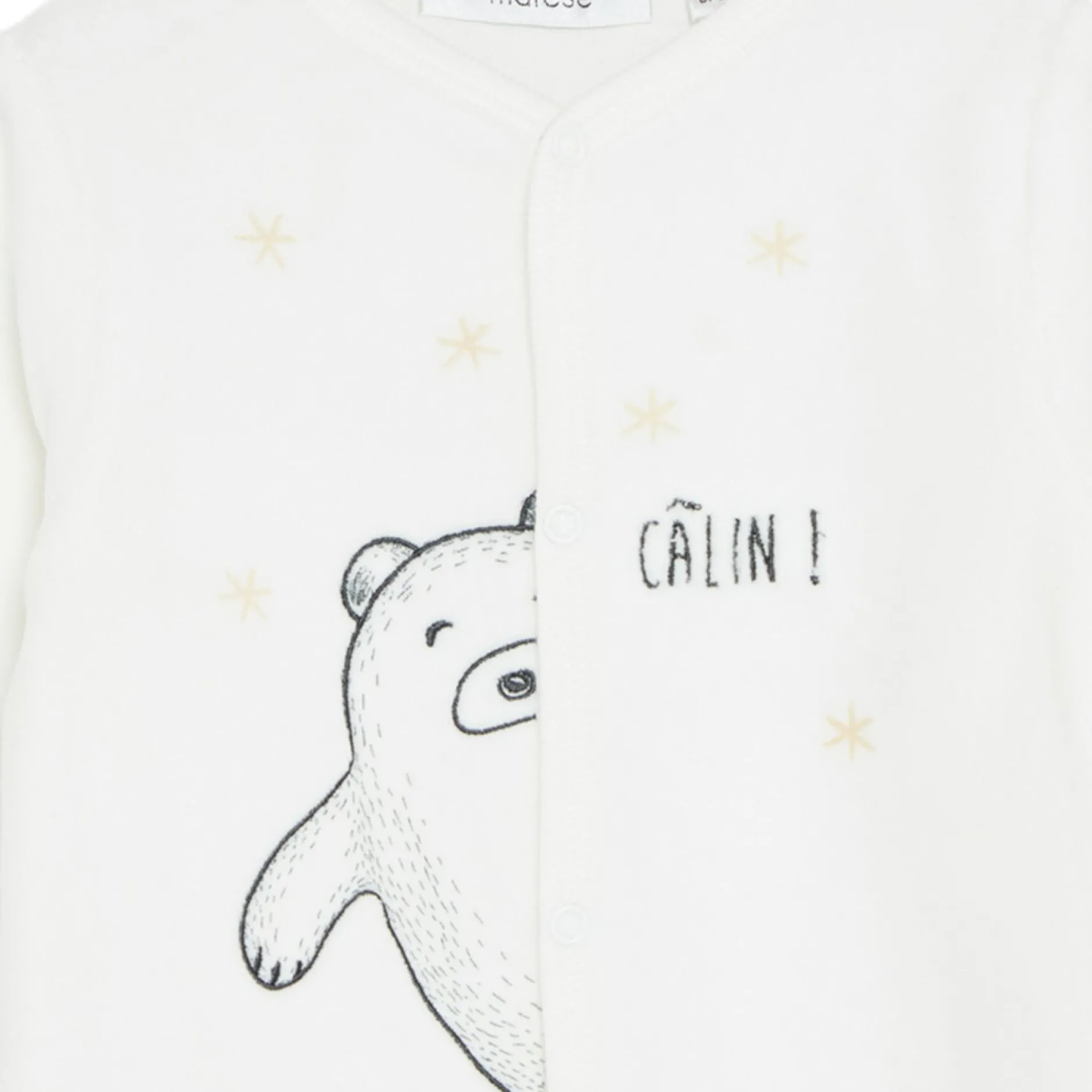 Pyjamas|Vêtements Naissance*Marèse Milk Caramel Pyjama de Écru Milky