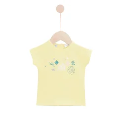 T-Shirts, Blouses, Chemises*Marèse Miss Mimosa T-shirt manches courtes de Jaune Cédrat