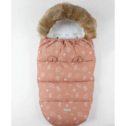 Tout Pour Vos Balades|Chancelières*Noukies Mix & Match Chancelière en toile étanche de Sweet caramel