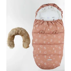 Tout Pour Vos Balades|Chancelières*Noukies Mix & Match Chancelière en toile étanche de Sweet caramel