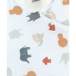 Gigoteuses & Nids D'Ange*Noukies Mix & Match Gigoteuse Mousseline Bio 70 cm de Tigre