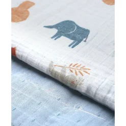 Tours De Lit*Noukies Mix & Match Tour de lit réversible Bio de Jungle